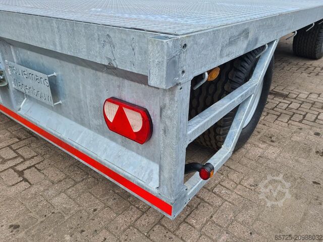Flatbed  Balenwagen verzinkt
