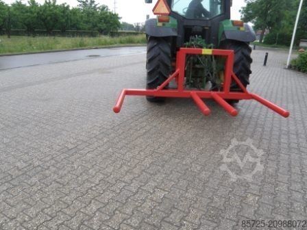 Round bale clamp  Dubbele Balendrager