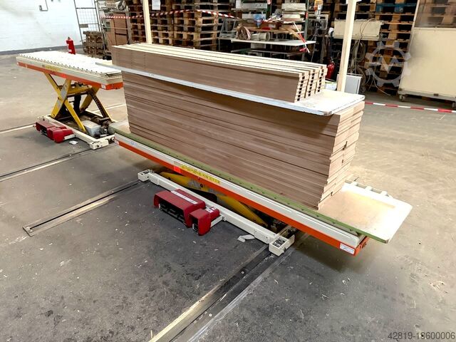 Scissor lift table with chassis ZIMZ 