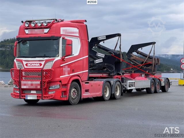 Standard tractor Scania 580 NextGen 6x4 with hydraulics