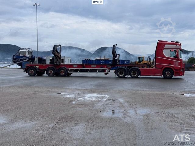 Standard tractor Scania 580 NextGen 6x4 with hydraulics