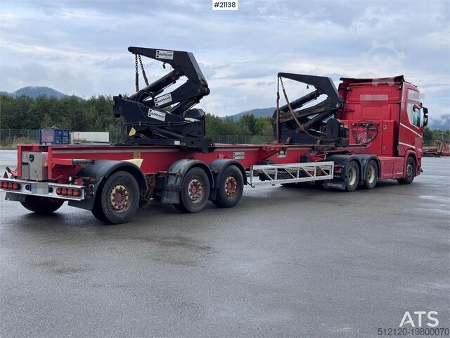 Standard tractor Scania 580 NextGen 6x4 with hydraulics