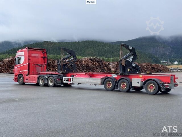 Standard tractor Scania 580 NextGen 6x4 with hydraulics