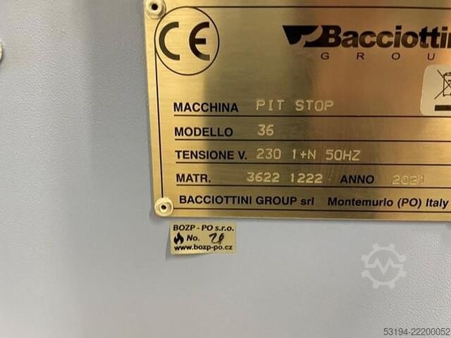 Bacciottini Pit Stop 36 Touchscreen  