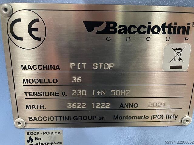 Bacciottini Pit Stop 36 Touchscreen  