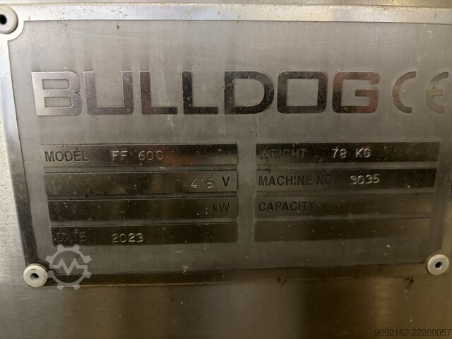 Fritering av kuttede poteter og lignende FoodMAC International Ltd BULLDOG 6000/600 Electric Fryer