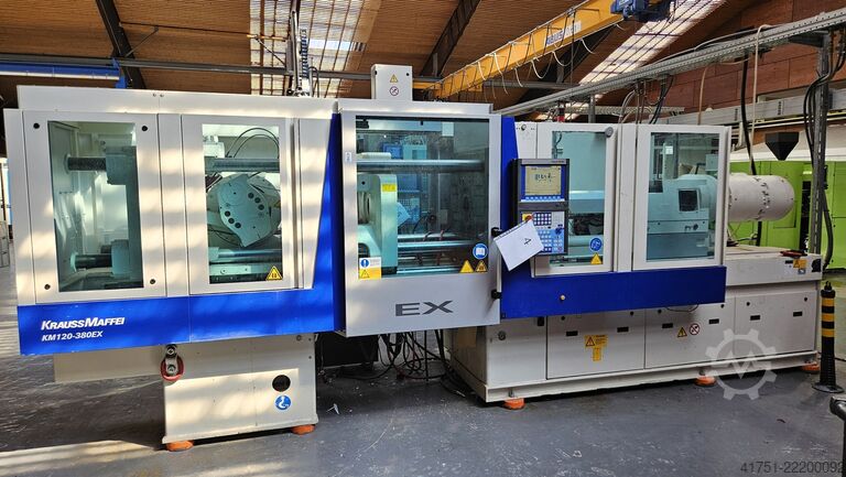 Injection moulding machine KraussMaffei KM 120-380 EX