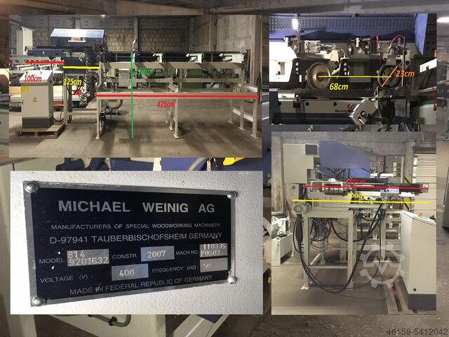 Gießmaschine Weinig EM814 XL