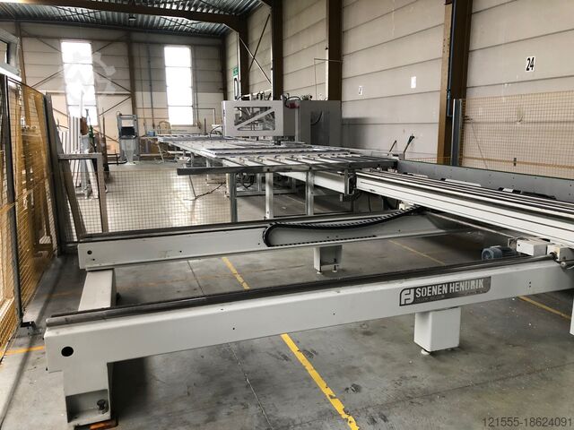 Welding machine (window production) Fendoors 