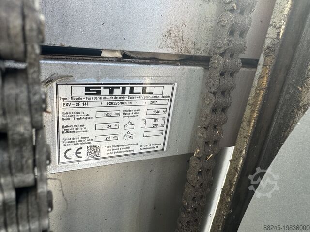 VS-22359 Elektrischer Triplex-Stapler Still 5316mm Initialhub STILL EXVSF14i