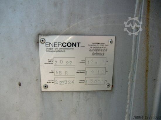 Roll-off container  ENERCONT ABROLLCONTAINER 13,8M³ SOFORT VERFüGBAR