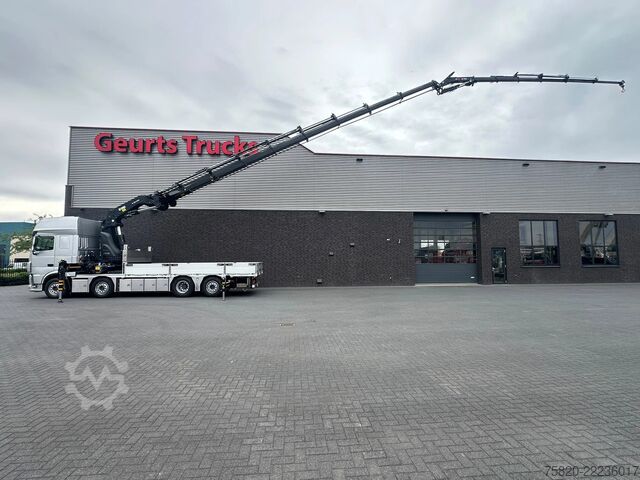 Crane truck DAF XF 530 8X2+HIAB 1055E-8+JIB 150X-6 KRAAN/KRAN/C...