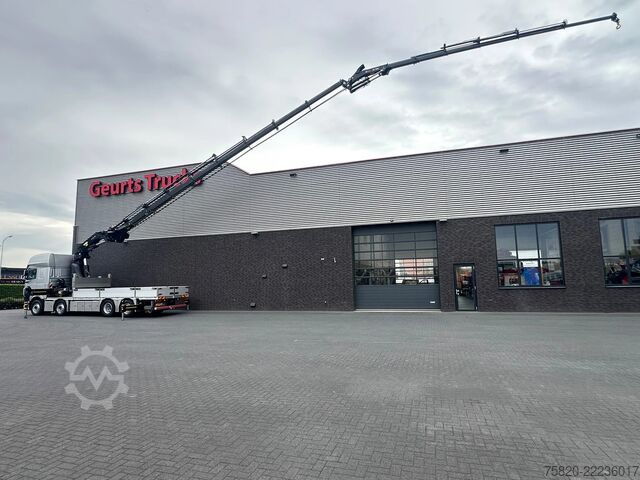 Crane truck DAF XF 530 8X2+HIAB 1055E-8+JIB 150X-6 KRAAN/KRAN/C...