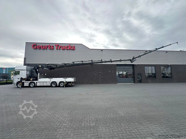 Crane truck DAF XF 530 8X2+HIAB 1055E-8+JIB 150X-6 KRAAN/KRAN/C...