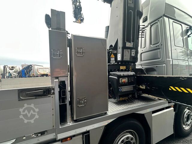 Crane truck DAF XF 530 8X2+HIAB 1055E-8+JIB 150X-6 KRAAN/KRAN/C...
