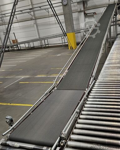 Steigband Gefälleband Steigförderer mit Vorlauf Transnorm 1000+10700+1000-600-500