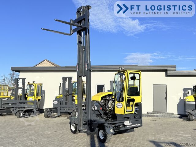4-way forklift Combilift C3000XL DUPLEX SPREADER BEAM FREE LIFT