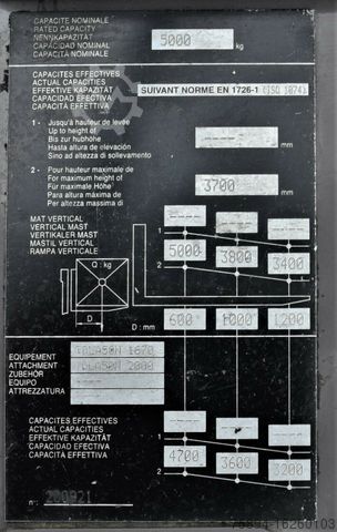 Reach truck MANITOU MSI50T 1E3 * STAPLER * TOPZUSTAND !