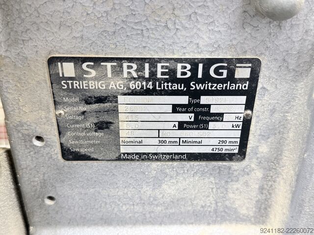 Plattensäge stehend Streibig ECONOM II