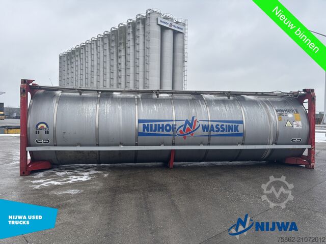 Containertransport Van Hool 30 FT container Non ADR