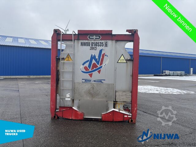 Containertransport Van Hool 30 FT container Non ADR