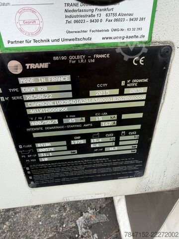 Kältemaschine Trane CGAM 020