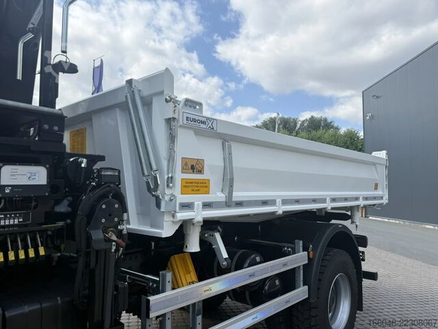 Kipper mit Kran MAN TGM 18.320 MAN TGM 18.320 4x4 BB EuromixMTP Hia...