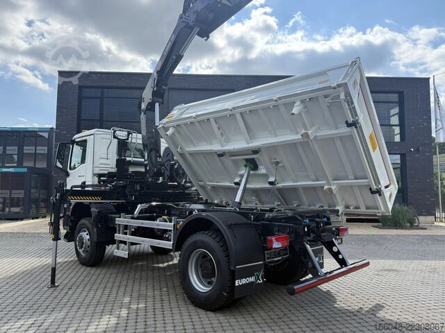Kipper mit Kran MAN TGM 18.320 MAN TGM 18.320 4x4 BB EuromixMTP Hia...