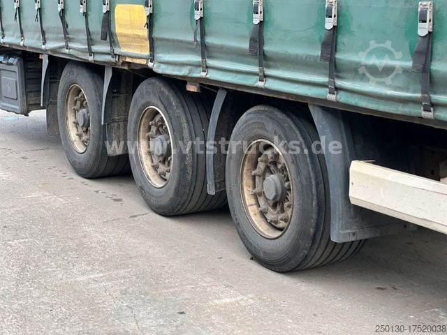 Open semitrailer with tarp KRONE SD Pritsche + Plane Edscha-Verdeck