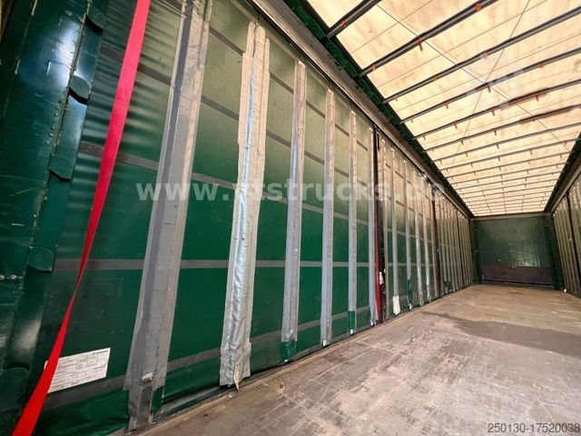 Open semitrailer with tarp KRONE SD Pritsche + Plane Edscha-Verdeck