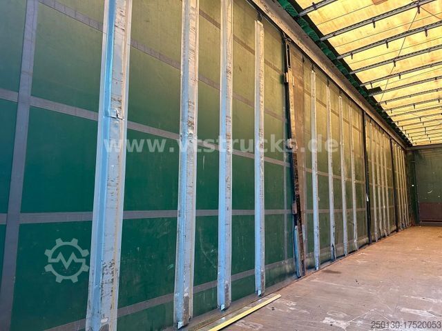 Open semitrailer with tarp KRONE SD Pritsche + Plane Edscha-Verdeck