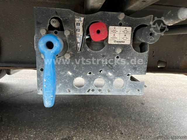 Open semitrailer with tarp KRONE SD Pritsche + Plane Edscha-Verdeck