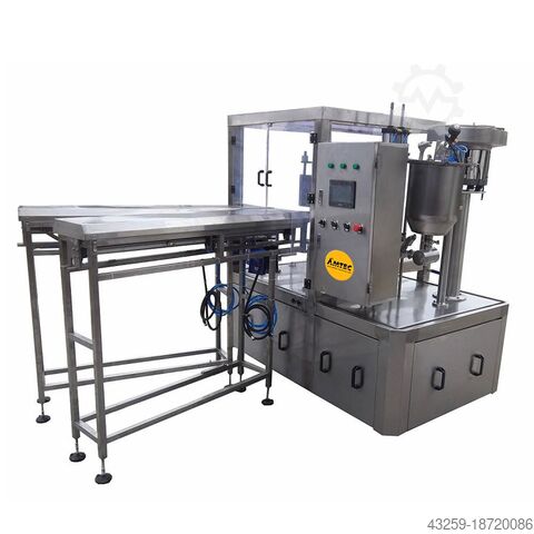 Rundlaufende horizontale Verpackungsmaschine AMTEC HPFS ROTO 500-DOY