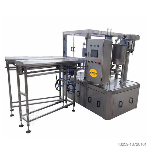 Rundlaufende horizontale Verpackungsmaschine AMTEC HPFS ROTO 26-DOY