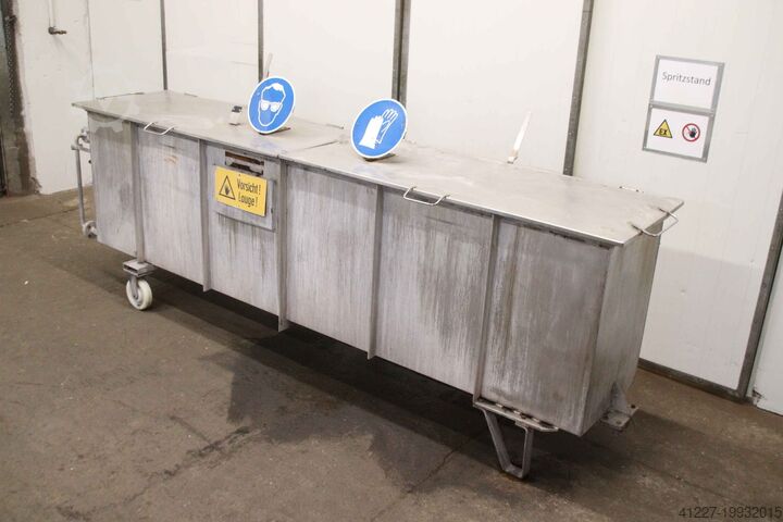 Behälter VA Edelstahl 1660 Ltr