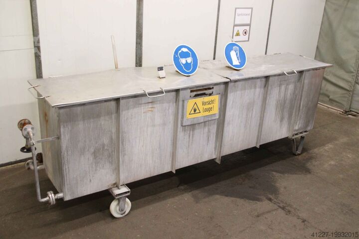 Behälter VA Edelstahl 1660 Ltr