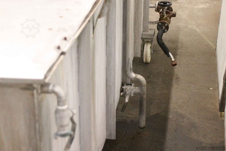 Behälter VA Edelstahl 1660 Ltr