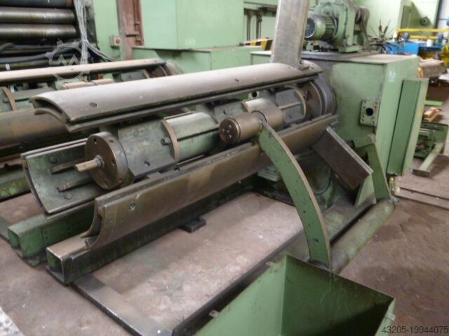 Decoiling/levelling/feeding line 7,5 t FASTI/ SCHLEICHER 