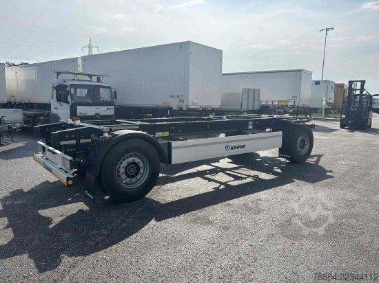 Swap chassis trailer KRONE AZW 18, LAFETTE, KRONE-ACHSEN, NEU
