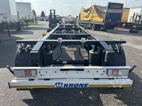 Swap chassis trailer KRONE AZW 18, LAFETTE, KRONE-ACHSEN, NEU