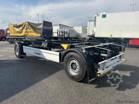 Swap chassis trailer KRONE AZW 18, LAFETTE, KRONE-ACHSEN, NEU