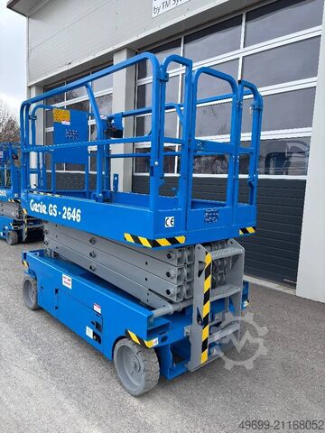 Scherenhebebühne Genie GS 2646 10m Scherenarbeitsbühne *Akkus NEU*