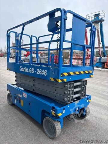 Scherenhebebühne Genie GS 2646 10m Scherenarbeitsbühne *Akkus NEU*