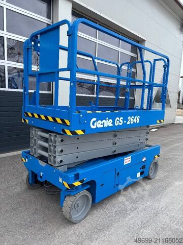 Scherenhebebühne Genie GS 2646 10m Scherenarbeitsbühne *Akkus NEU*