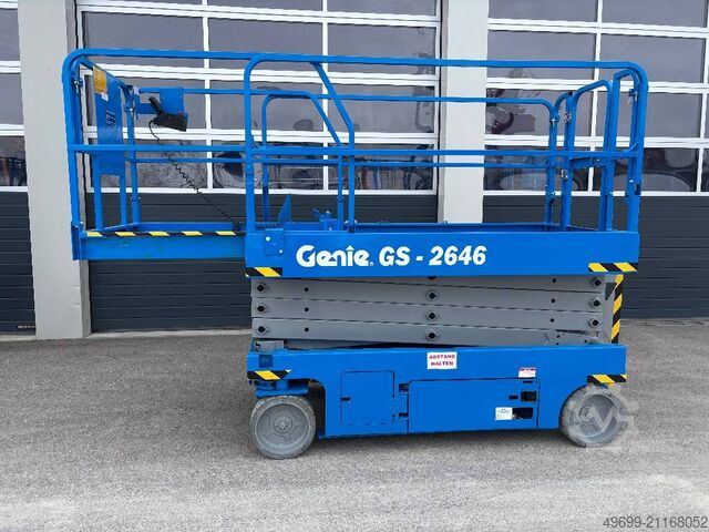 Scherenhebebühne Genie GS 2646 10m Scherenarbeitsbühne *Akkus NEU*