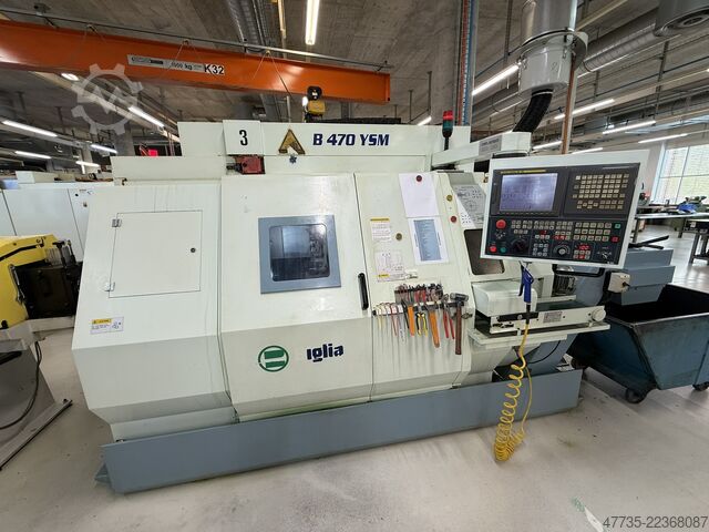 CNC lathe BIGLIA B 470 YSM