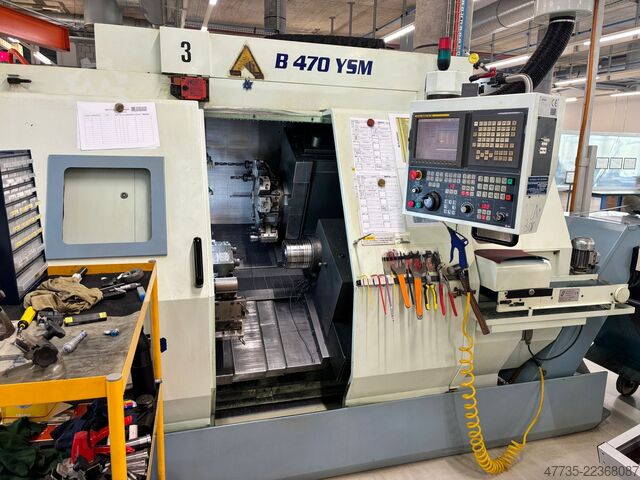 CNC lathe BIGLIA B 470 YSM