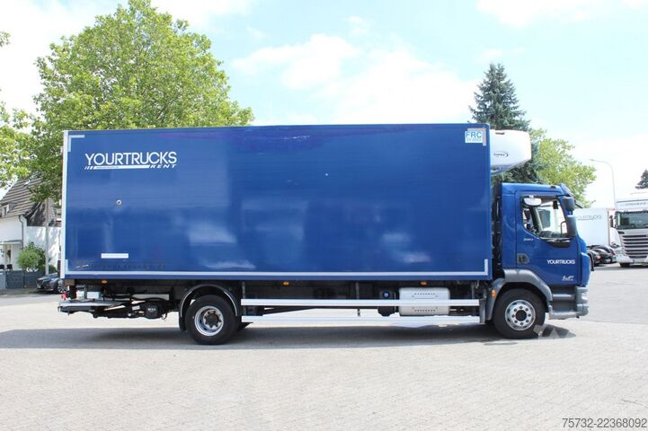 Refrigerated truck Daf LF 260 E6  Carrier Supra Strom Tür LBW Klima