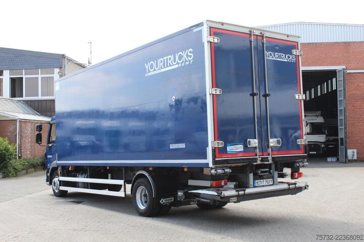Refrigerated truck Daf LF 260 E6  Carrier Supra Strom Tür LBW Klima
