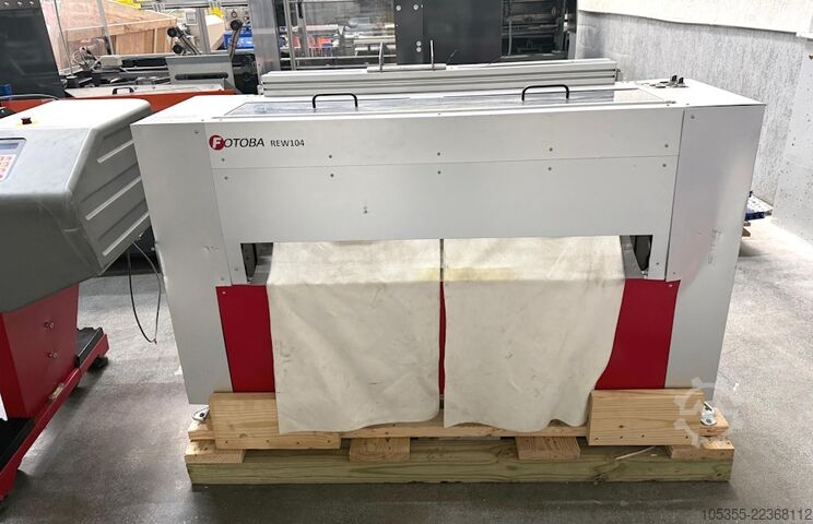 Rollenschneider Fotoba XLD 170 + REW 104 Slitter Rewinder